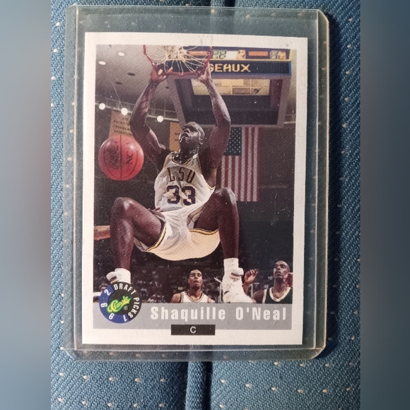 SHAQUILLE ONEAL CLASSIC DRAFT PICKS #1 RC - Picture 2 of 7